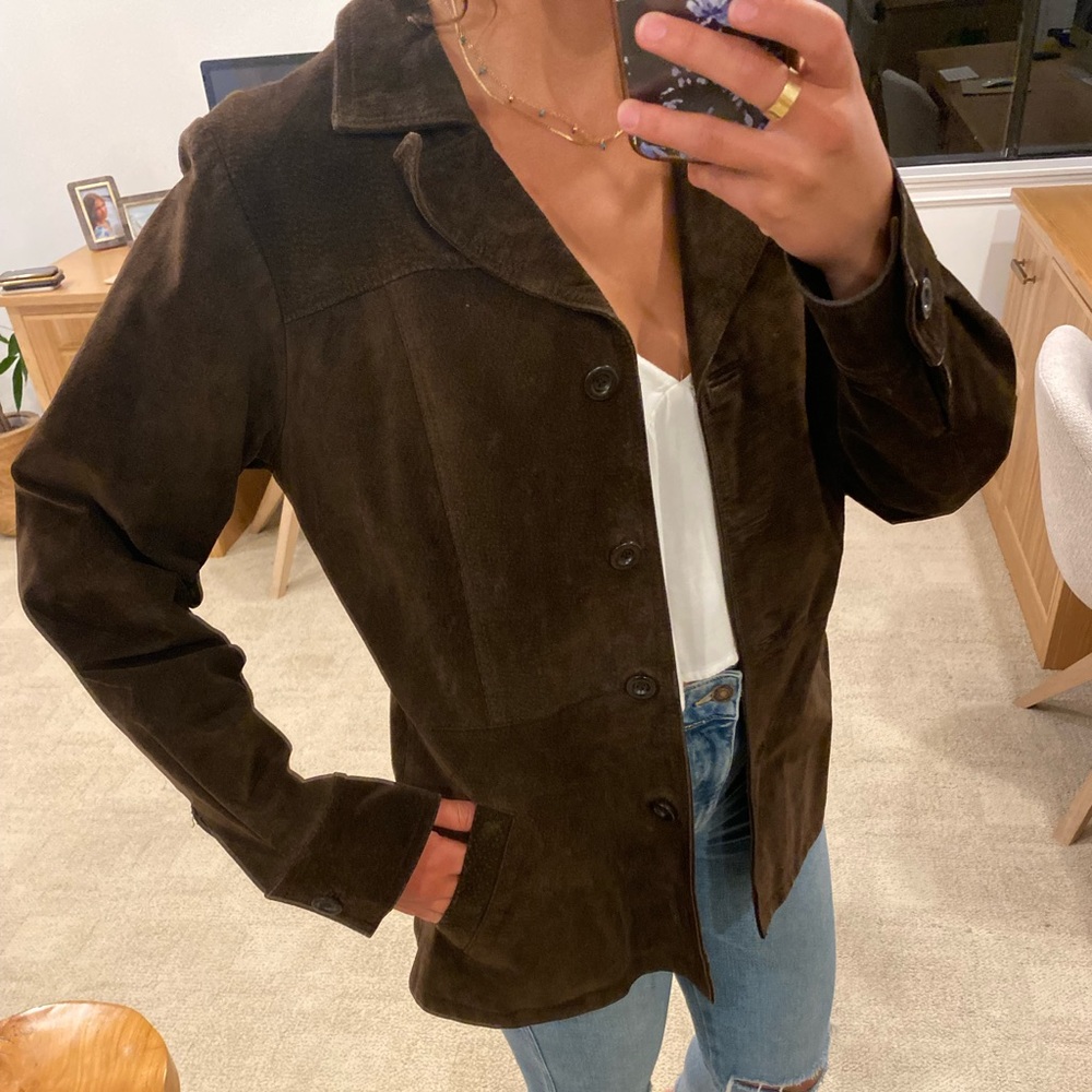 Wilson’s The Leather Experts. 100% genuinely leather, suede Vintage Jacket.